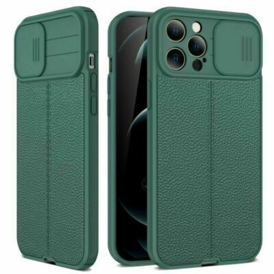   Kameraschutzhülle für iPhone 13 Pro Max Silikon Hard Case Cover Grün Green  