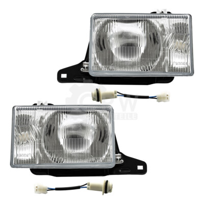 Halogen Scheinwerfer Set links & rechts H4 für Isuzu Trooper I Soft Top