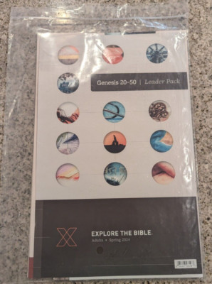 Genesis 20-50 Leader Pack : For Adults with Special Learning Needs Spring 2024