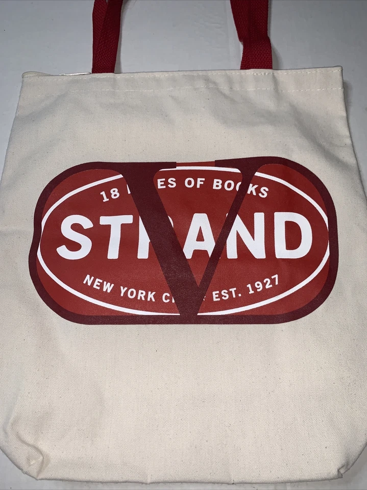 Б/у холщовая сумка-тоут Strand x Valentino средний размер - Изображение 2 из 4