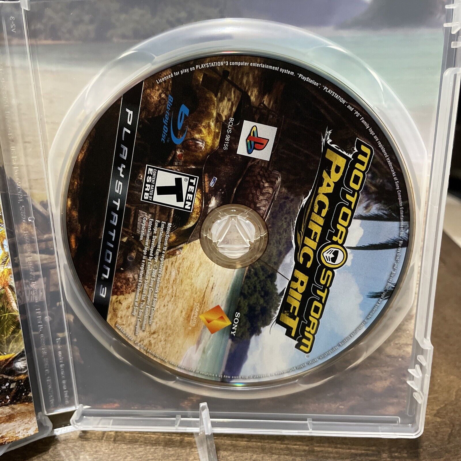 Jogo Corrida Sony Motorstorm Pacific Rift Playstation Ps3 em