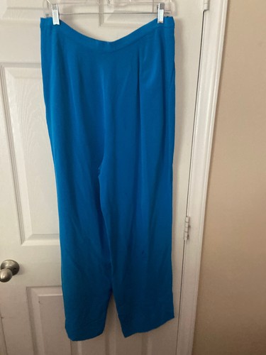 Pantalones de pierna ancha azul Madison Studio para mujer - talla 16 - Imagen 2 de 2
