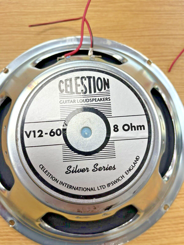One Celestion V12-60 8 Ohm 12" Guitar Amplifier Speaker - Tested & Working! 60 w - Picture 3 of 10