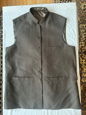 Herren Kurta Weste Churidar Shalwar Kameez Indisch Pakistanisch Jacke Bollywood