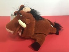 Disney Store Mini Bean Bag Plush 8  Pumbaa New With Tag