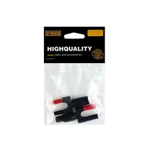 ZIBOO PM9087 Connector BNC Dual Banana Plug (male) to Female BNC Adapter