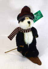 BBBOT ski bumps Russ Berrie Teddy Bear panda vintage plush 1726 alpine lodge