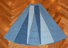 Love the label Anthropologie womens denim skirt size S