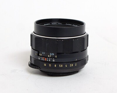 Asahi Pentax Super-Takumar 55mm 1:2 MF Prime Standard Lens 35mm SLR Film