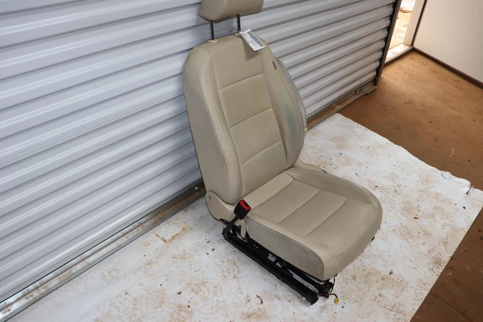 VW VOLKSWAGEN JETTA 2006-2014 ASIENTO DELANTERO IZQUIERDO LADO DEL CONDUCTOR CUERO TOSTADO OEM Foto 2 de 4