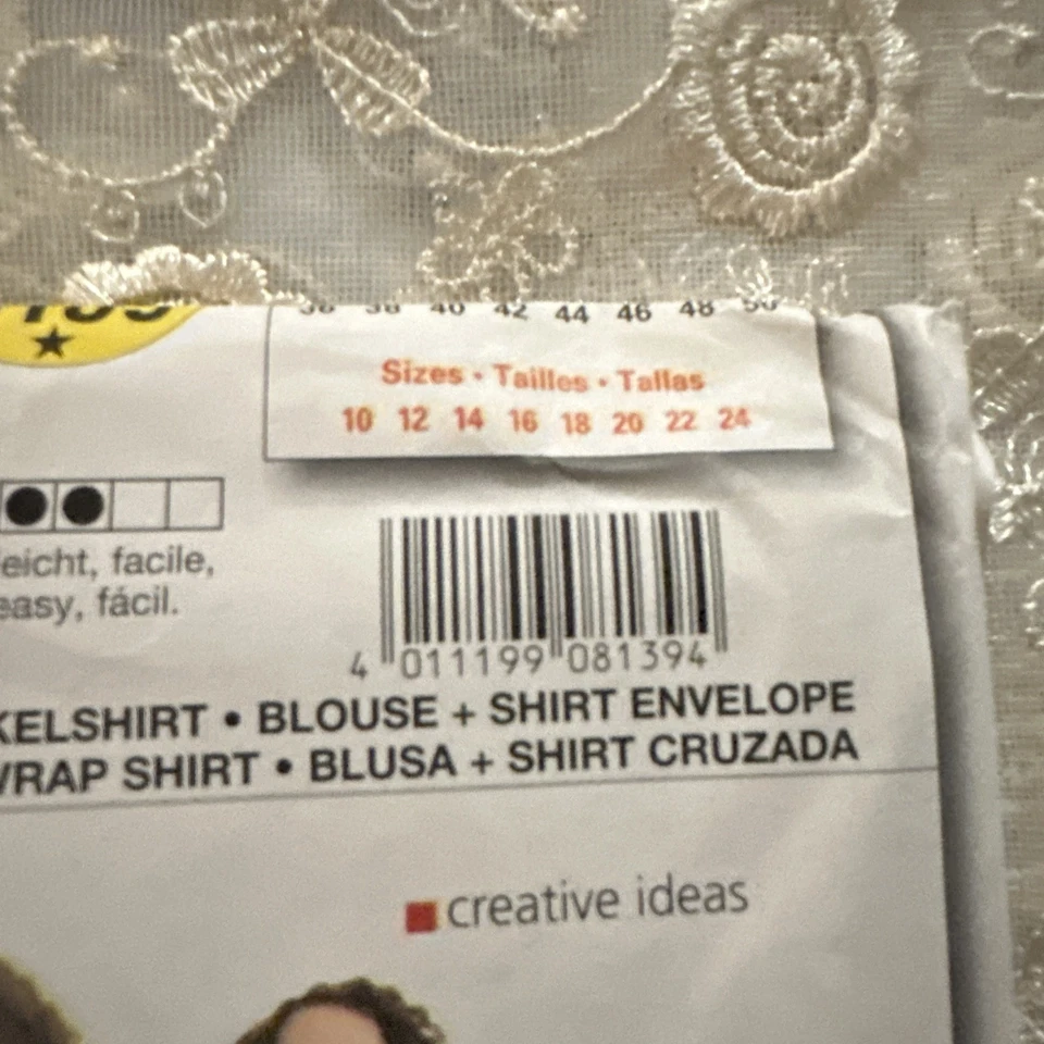 Burda 8139 Misses Maternity Tops 10-12-14-16-18-20-22-24 Sewing Pattern 2 Styles - Image 2 of 3