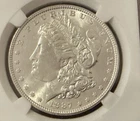 1887 Morgan Silver Dollar $1 Coin Uncertified US Silver 0.9 Fineness Collectible