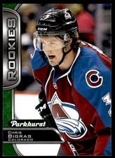 2016-17 PARKHURST ROOKIE GREEN Chris Bigras -RC- Rookie Colorado Avalanche #355