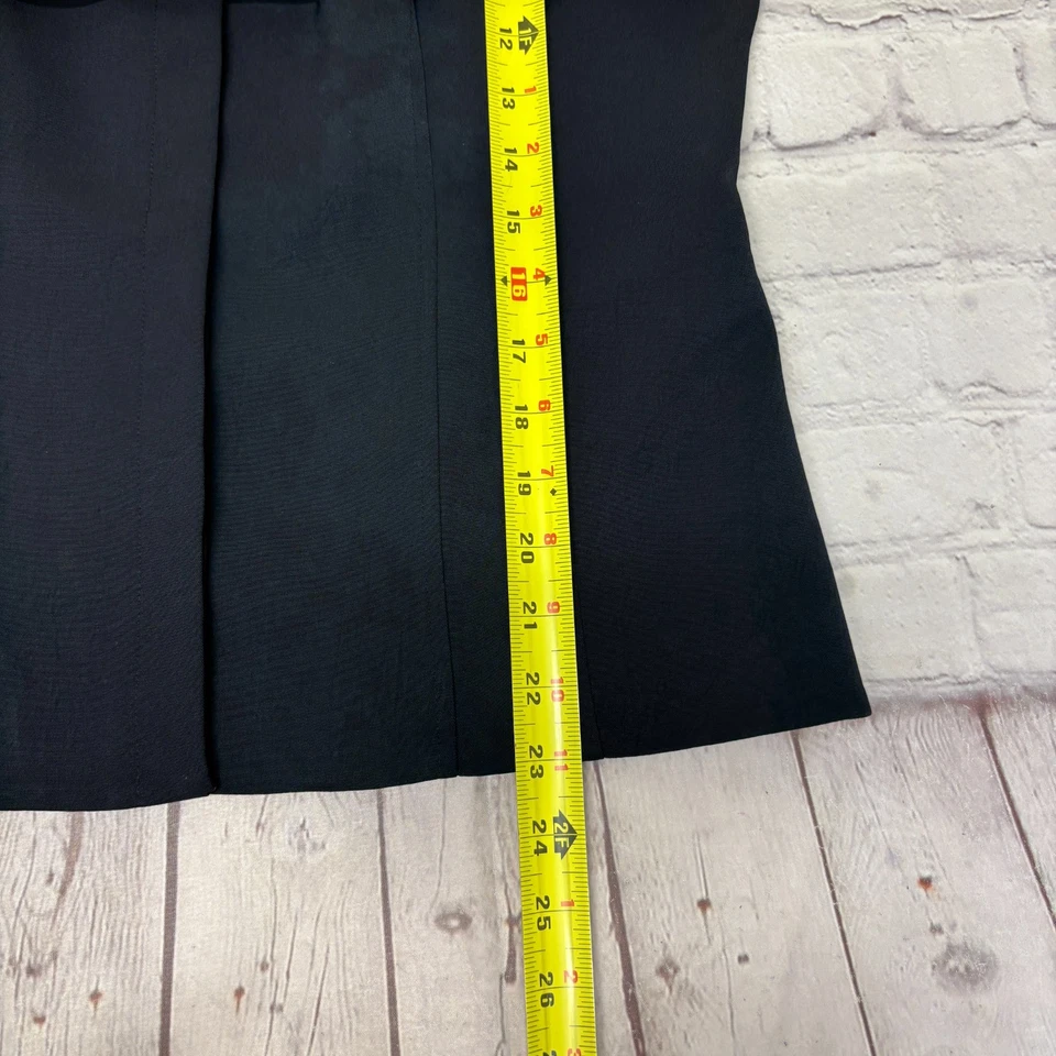 Chaleco Top Mujer Tibi Talla 12 Negro Poliéster D019-15 Foto 3 de 4