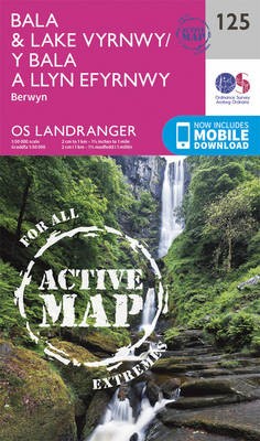 Y Bala & Lake Vyrnwy / Llyn Efyrnwy Map  Weatherp