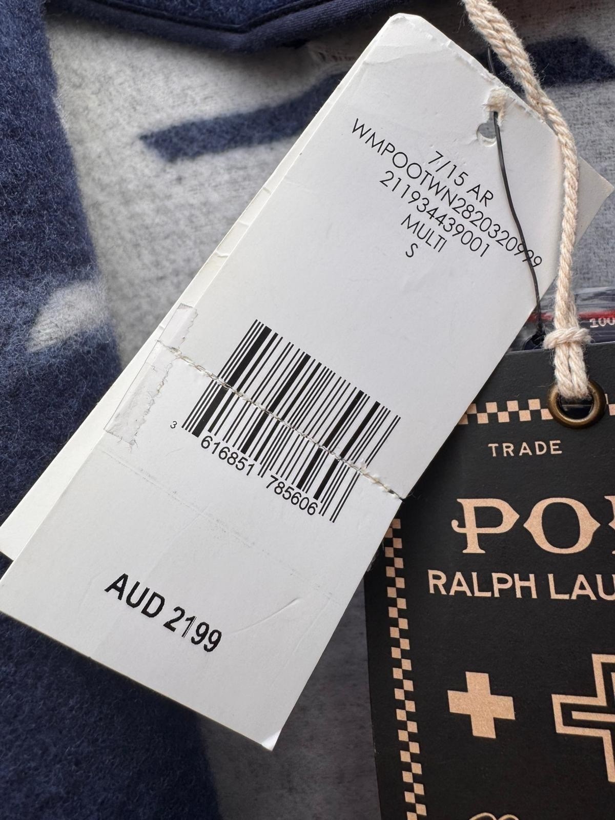 polo ralph lauren Naiomi Glasses wool coat image 2