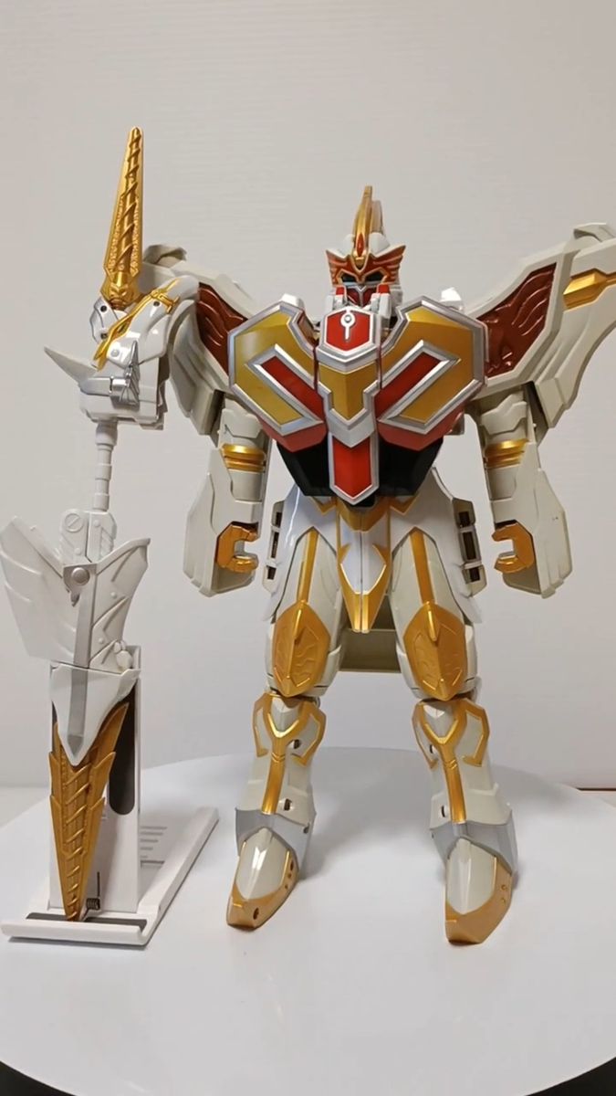 マウル　Q Denken Gold DX Unicorn Megazord Saintkaiser Mystic Force Magiranger Power
