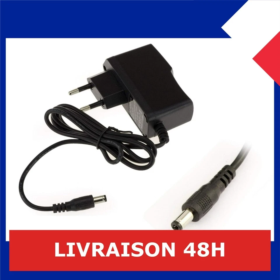 Alimentation secteur 3V 1A Adaptateur CA/CC 5,5x2,5 mm KALEA-INFORMATIQUE - Photo 1/1