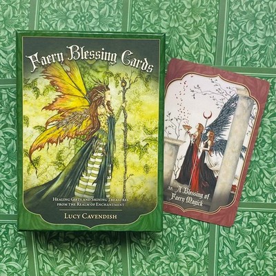 FAERY BLESSING Orakel Karten Set 45 Karten von Lucy Cavendish, Amy Brown