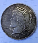1922 Peace Dollar $1 90% Silver Business Strike Philadelphia No Mint Mark