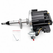 Magnetic Trigger Hei Distributor W Coil For Chevy Inline 6 216 235 261 Black