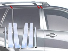 Qaa Fits Toyota Rav4 2001-2005 6 Pc Ss Pillar Post Trim Pp21181