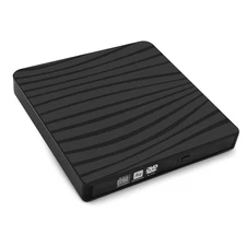 External DVD Drive USB 3.0 Type-C CD/DVD +/-RW Slim Portable for PC Mac Lapto...