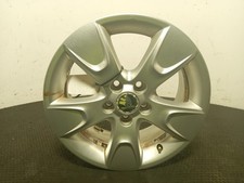 SKODA ROOMSTER Alloy Wheel 15 Inch 5x100 ET43 6J 2006-2016 5J7601025