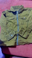 Baby Boy Shirt In Army Green Colour In Excellent Condition
