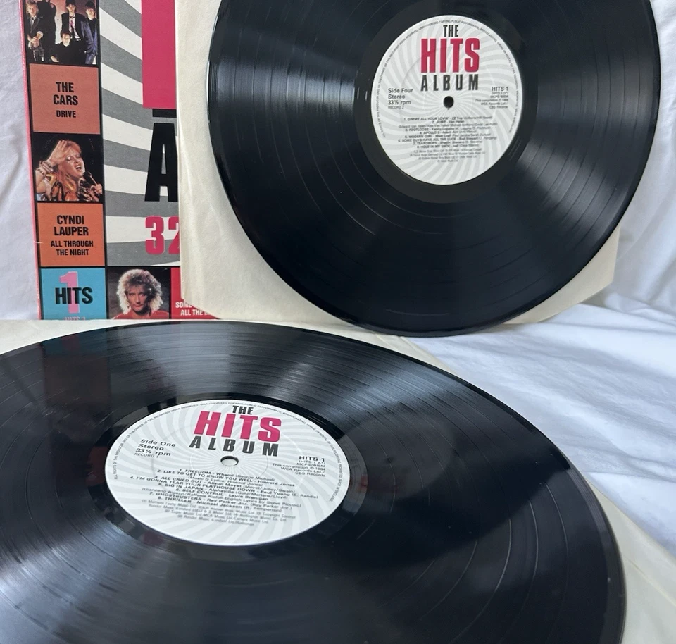 The Hits Album 1 - 1984 Compilation Vinyl LP – Classic 80s Pop Rock, Near Mint - Image 2 of 4