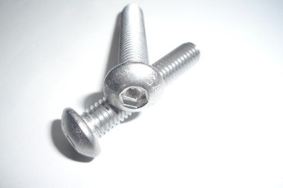 25x Linsenkopfschraube Edelstahl V2A DIN 7380 Innensechskant M8 x 40