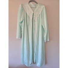 Vintage Mint Green Lace Nightgown Cottagecore Fairycore