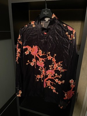 Elegance Paris Bluse Damen Oberteil Hemd Japan Gr. EU 46