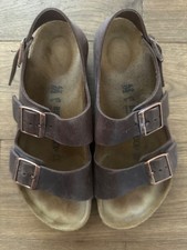 Birkenstock Milano Oiled Leather Habana Brown. EU 42. US 9-9.5.