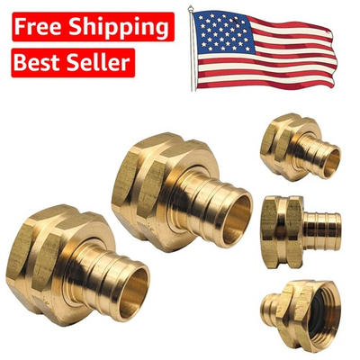 #ad #ad Rust Resistant Brass Garden Hose Swivel Fitting Perfect for High Pressure Use $30.99