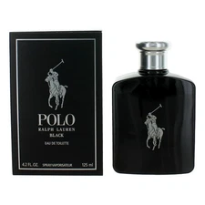 POLO RALPH LAUREN BLACK 4.2 OZ COLOGNE, NEW IN BOX, Polo Black Cologne N 