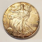 2002 American Silver Eagle 1 Troy oz .999 Fine Silver Coin