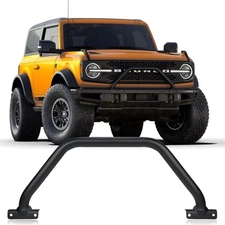Front Bumper Bull Bar Alloy Steel Black Off Road Grill Guard for Ford Bronco