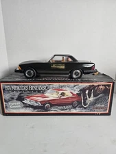 Vintage Jim Beam Red 1974 Mercedes Benz 450SL Decanter Empty W/ Original Box