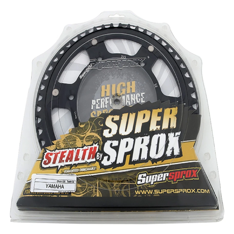Black Stealth Sprocket For Yamaha YZ125 YZ250 1999-2018; RST-245-50-BLK - Изображение 4 из 4