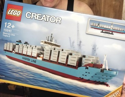 LEGO Creator 10241 Maersk Line Triple-E Container Ship Set 1518pcs 12+