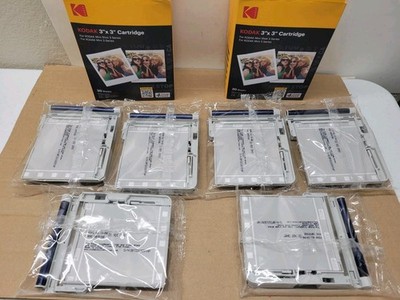 2 Pack Kodak Instant Print 3''X3'' Cartridge 30 Sheets Mini Shot ICRG-330 NEW
