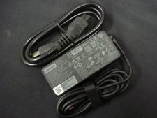 Genuine OEM Lenovo 45W 20V 2.25A USB-C AC Adapter/ Charger ADLX45YDC3D - Black