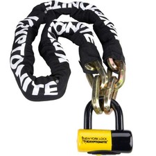 Image of Kryptonite New York Fahgettaboudit Chain 14mmX150cm and NY Disc Lock Sold Secure