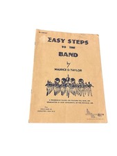 Easy Steps to the Band: Bb Cornet by Maurice Taylor - 1939 Paperback