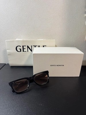 Maison Margiela x Gentle Monster MM110 52 21-145 Sonnenbrille Schwarz Gebrauc...