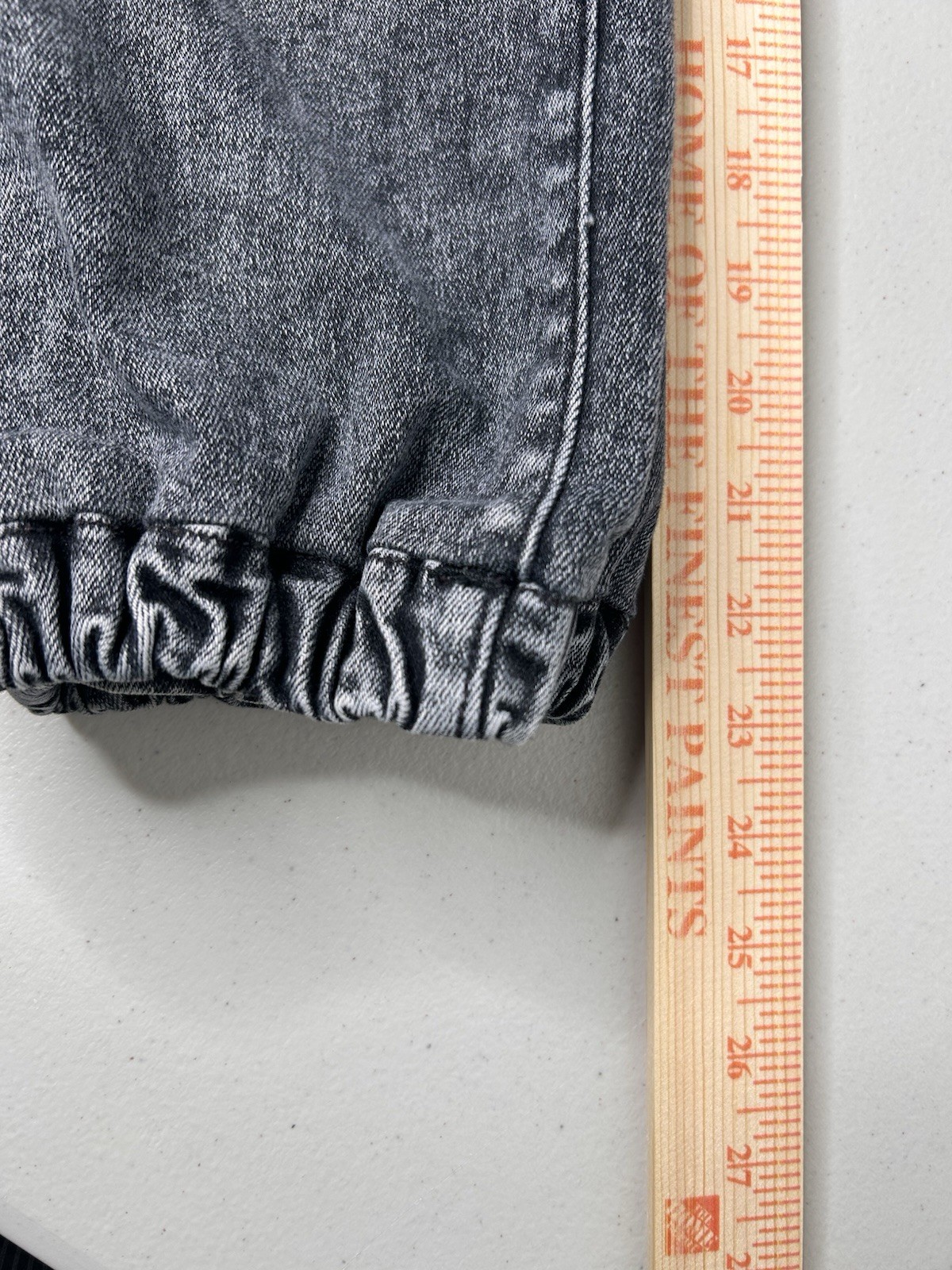 Mother Wrapper Patch Springy Ankle Jeans Sz 31 Train Stops