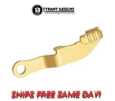 Tyrant Designs Hellcat/Pro Series Extended Slide Release GOLD# TD-HCATSCL-GOLD