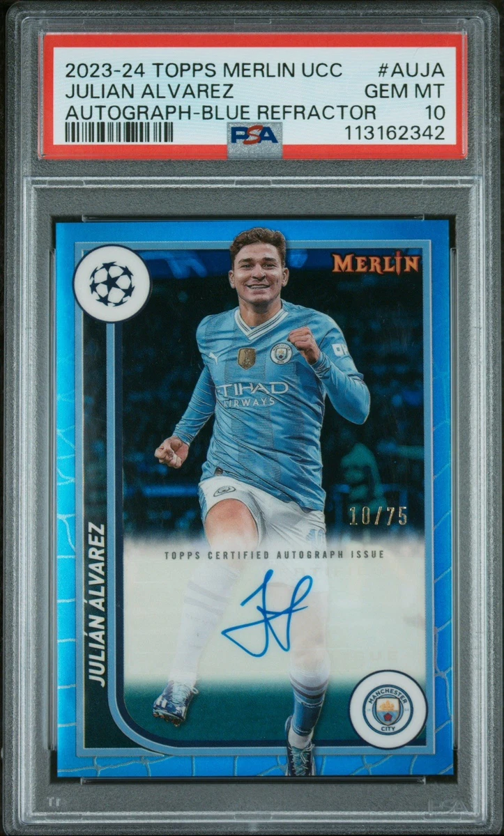 FIFA World Cup Soccer Argentina Autographed Sports Trading Cards