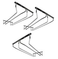 3 X Weinglashalter GläSerschiene Weinglasregal GläSerhalter GläSerregal 2-Reihen